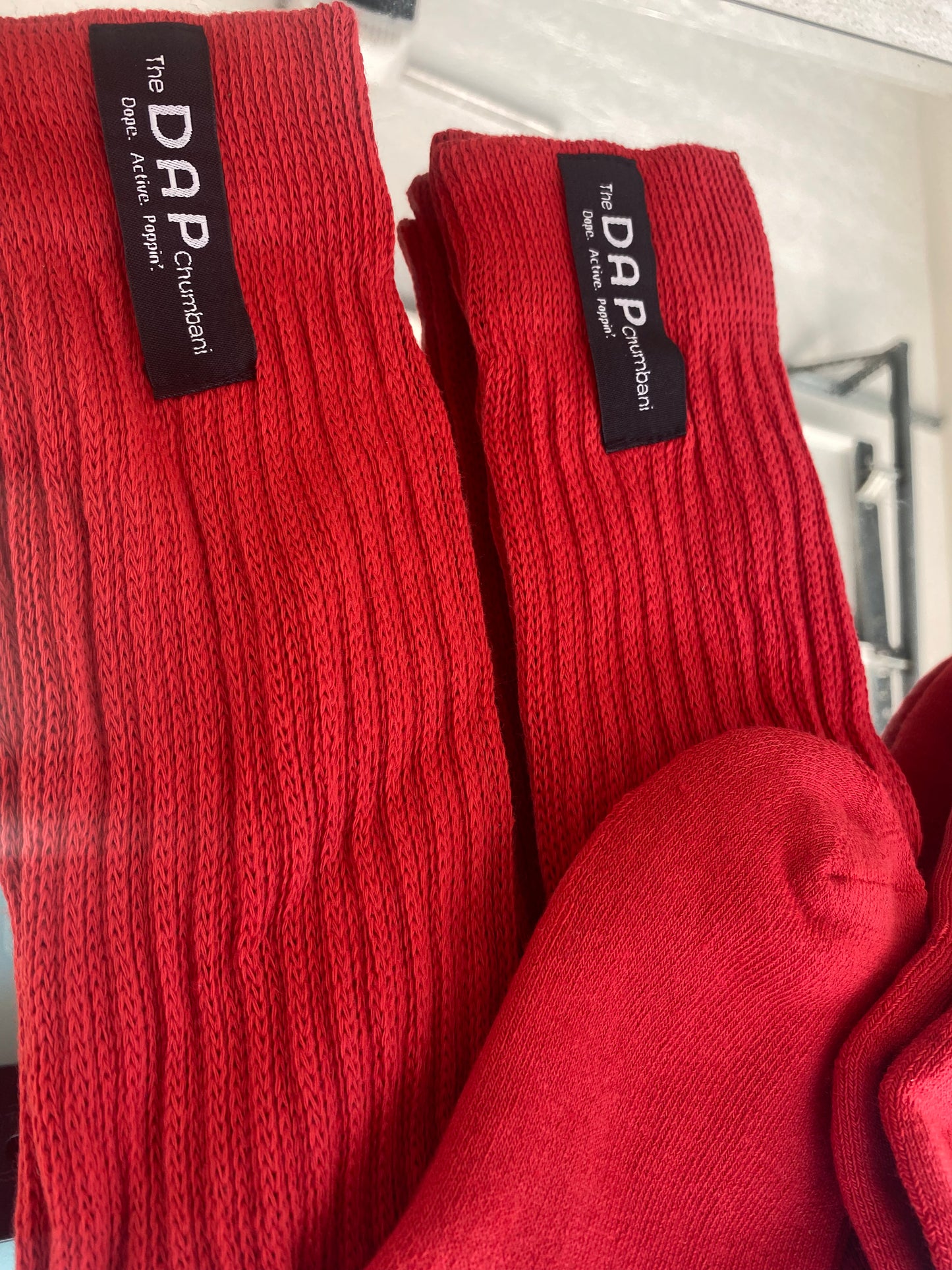 ‘DAP’ socks